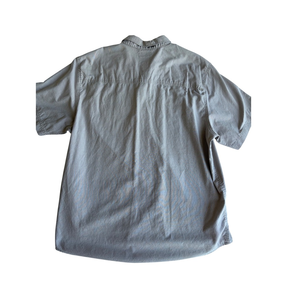 5.11 Tactical Mens XL Khaki Tan Short Sleeve Button Down Utility Work Shirt - Picture 2 of 7